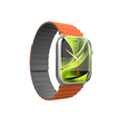 Řemínek pro Apple Watch 42/44/45/49 mm Mobile Magnetic Strap II - oranžový/šedý - istyle.work