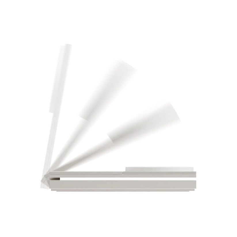 Bezdrátová nabíječka Native Union Rise 2-in-1 Qi2 - stříbrná - istyle.work