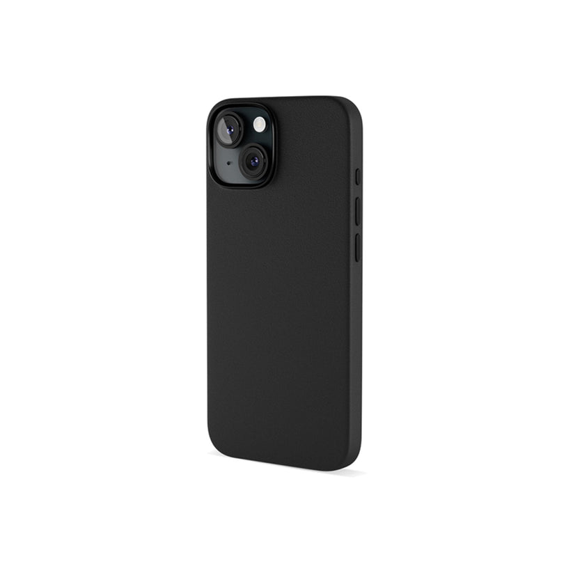 Kožený kryt pro iPhone 15 Epico Mag+ - černý - istyle.work