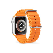 Řemínek pro Apple Watch 38/40/41 mm Epico Watch Strap Ocean - oranžový - istyle.work
