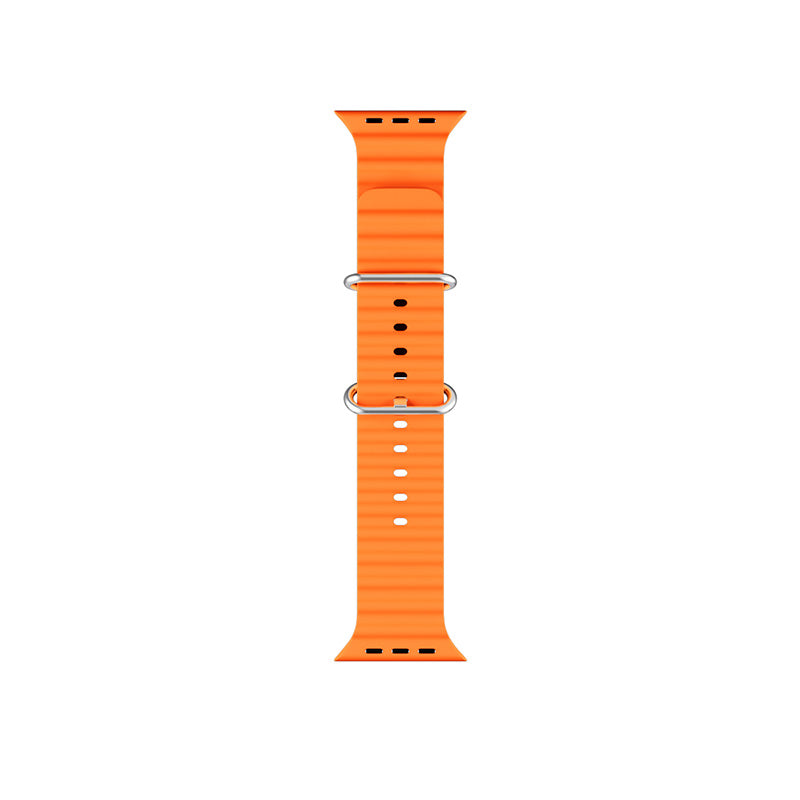 Řemínek pro Apple Watch 42/44/45/49 mm Epico Watch Strap Ocean - oranžový - istyle.work