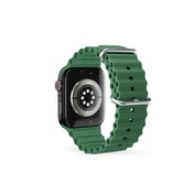 Řemínek pro Apple Watch 42/44/45/49 mm Epico Watch Strap Ocean - zelený - istyle.work