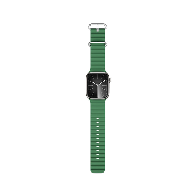 Řemínek pro Apple Watch 42/44/45/49 mm Epico Watch Strap Ocean - zelený - istyle.work