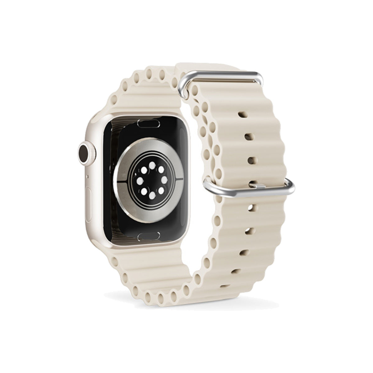 Řemínek pro Apple Watch 38/40/41 mm Epico Watch Strap Ocean - béžový - istyle.work