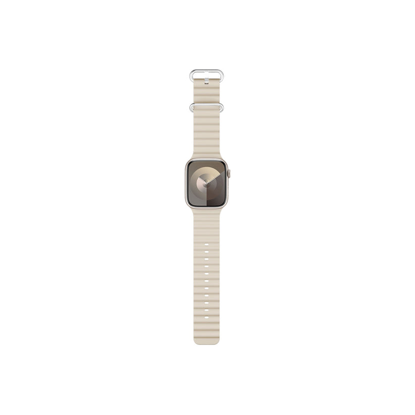 Řemínek pro Apple Watch 38/40/41 mm Epico Watch Strap Ocean - béžový - istyle.work