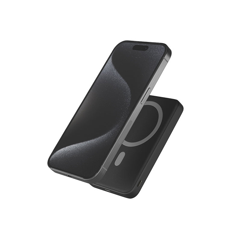 Magsafe powerbanka se stojánkem 7 000maAh iSTYLE Mag+ - černá - istyle.work