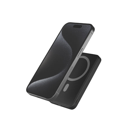 Magsafe powerbanka se stojánkem 7 000maAh iSTYLE Mag+ - černá - istyle.work