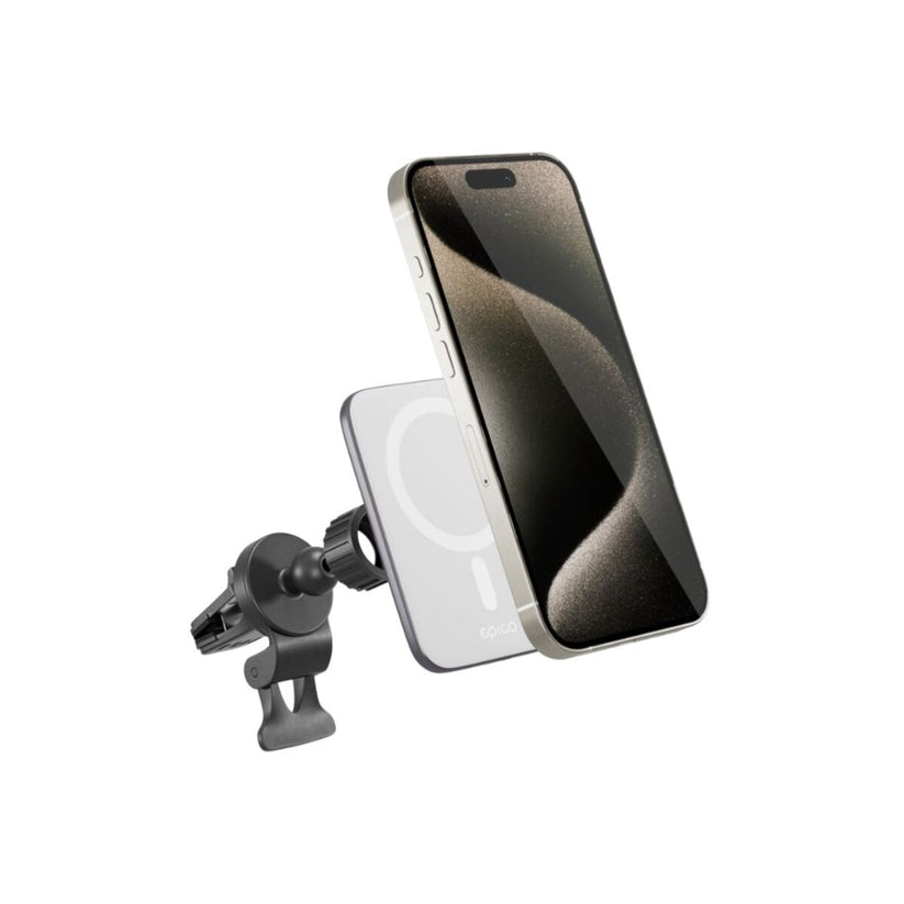 Ultratenká MagSafe nabíječka do auta iSTYLE Qi2 - stříbrná - istyle.work