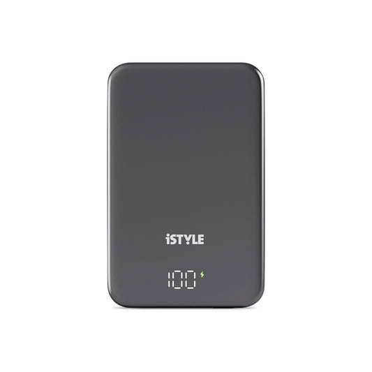 MagSafe hliníková 10 000mAh powerbanka iSTYLE Mag+ - vesmírně šedá - istyle.work