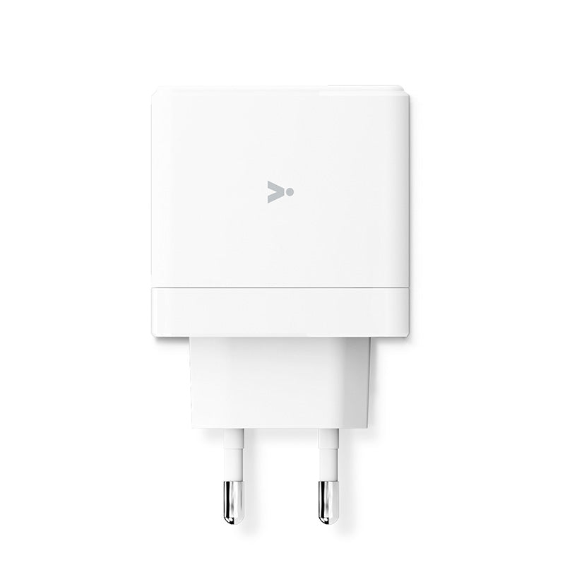 65W GaN adaptér s 2m USB-C kabelem iSTYLE - bílý - istyle.work