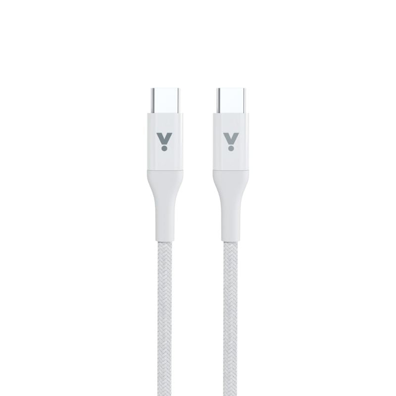 65W GaN adaptér s 2m USB-C kabelem iSTYLE - bílý - istyle.work