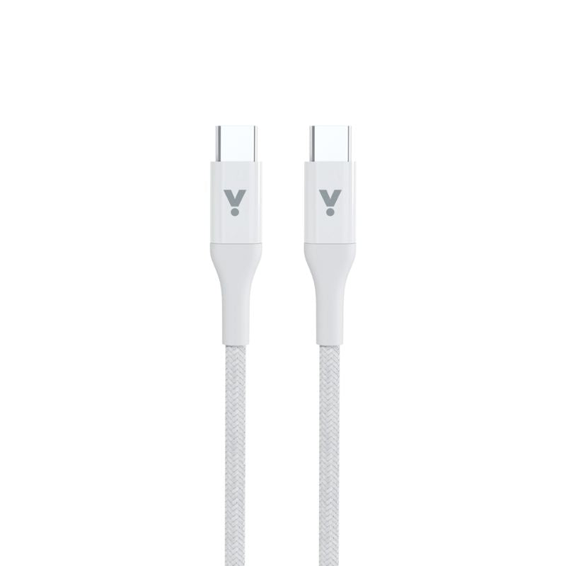 100W GaN adaptér s 2m USB-C kabelem iSTYLE - bílý - istyle.work