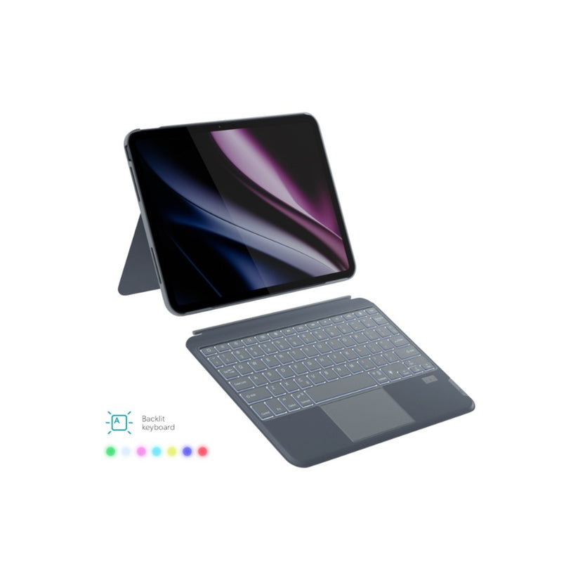Bezdrátová klávesnice pro Apple iPad Pro 11" M4 Epico Backlit Keyboard Case CZ - istyle.work