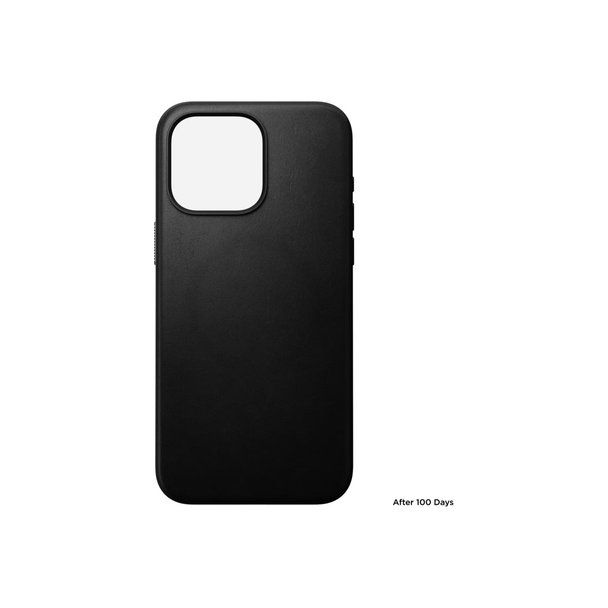 Kožený kryt pro iPhone 15 Pro Max Nomad Modern - černý - istyle.work