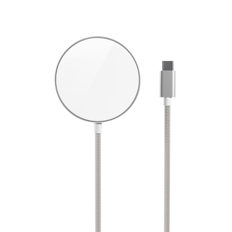 MagSafe nabíječka Epico UltraBase Qi2 Mag+ Charging Pad EO50 - stříbrná - istyle.work