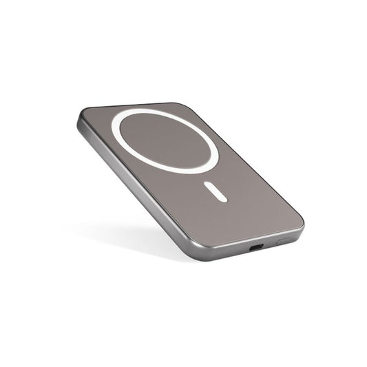 MagSafe bezdrátová powerbanka Epico UltraPack 5000mAh Mag+ - stříbrná - istyle.work