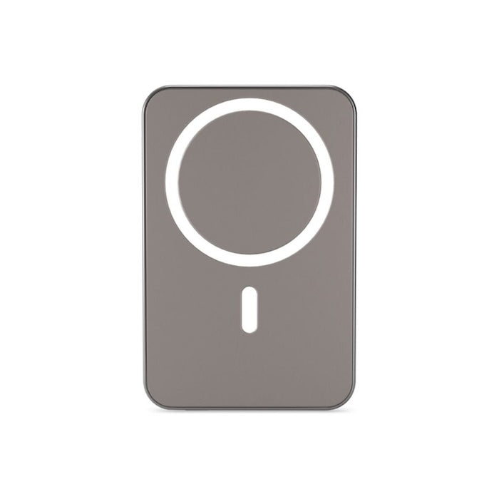 MagSafe bezdrátová powerbanka Epico UltraPack 5000mAh Mag+ - stříbrná - istyle.work