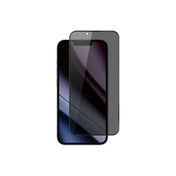 Dvakrát tvrzené sklo pro iPhone 13/13 Pro/14/16e Epico Privacy Glass 3D