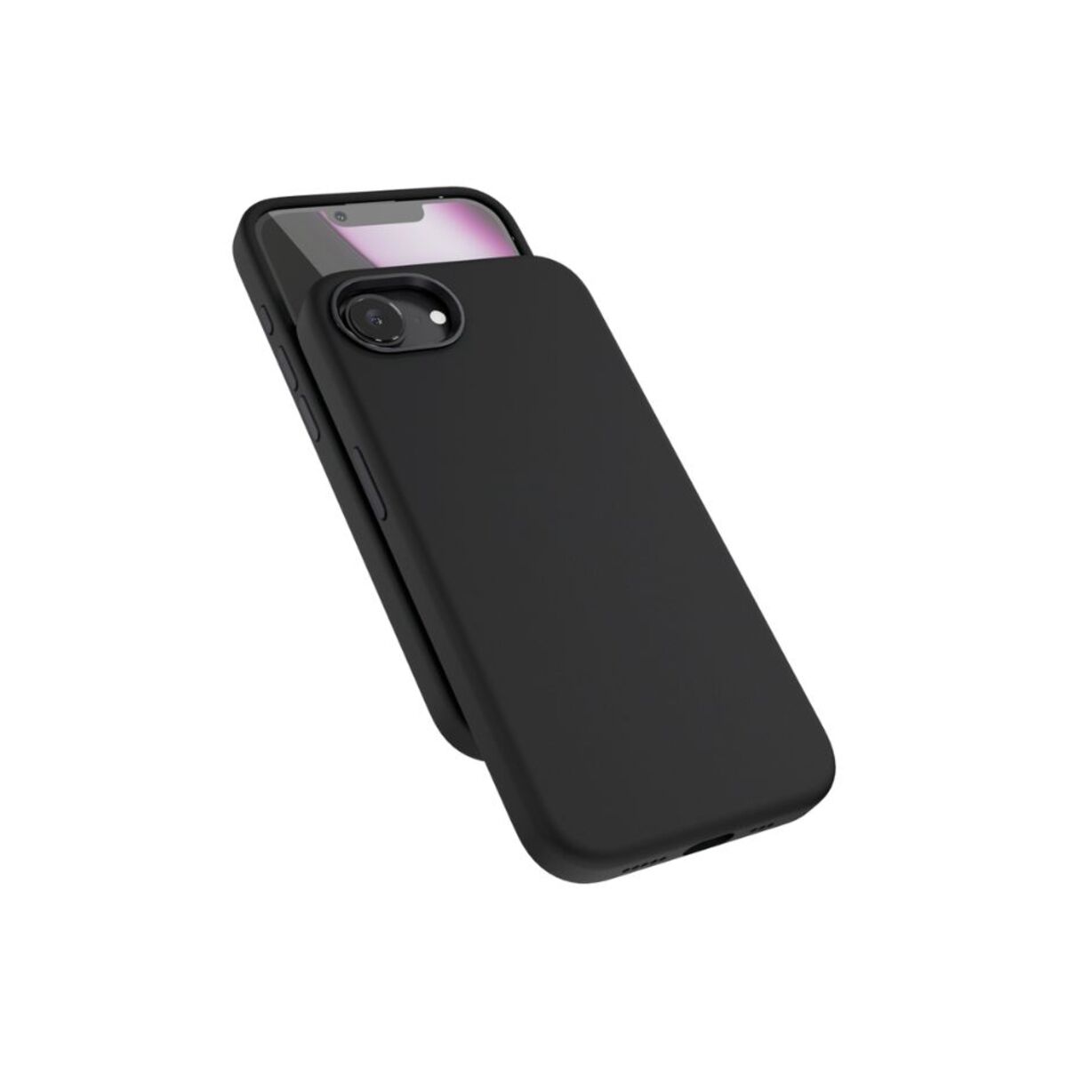 Kryt pro iPhone 16e Epico Mag+ Silicone Case Pro - černý