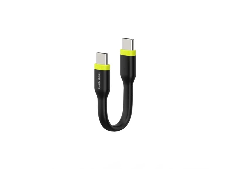 Kabel 60W Mobile Origin Compact USB-C / USB-C 10cm - černý - istyle.work