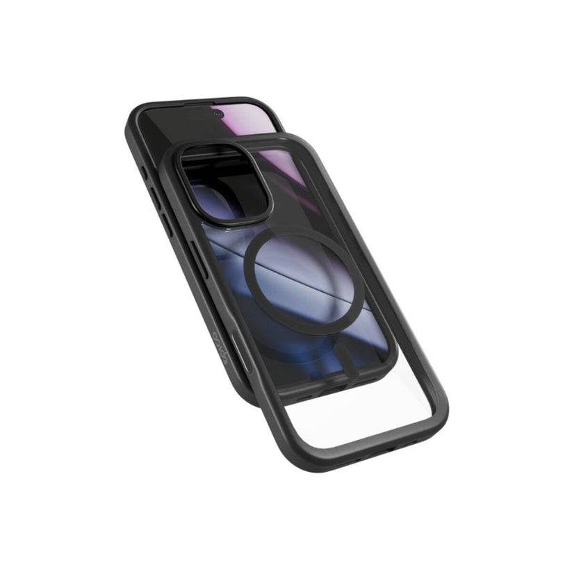 Kryt pro iPhone 17 Epico Hero Pro Mag+ Case - černý průhledný - istyle.work