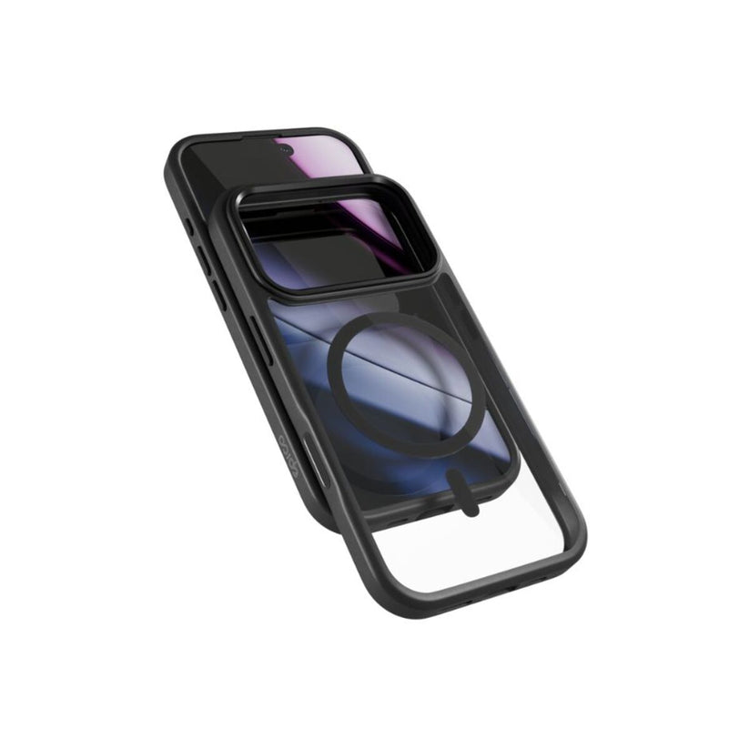 Kryt pro iPhone 17 Pro Max Epico Hero Pro Mag+ Case - černý průhledný - istyle.work