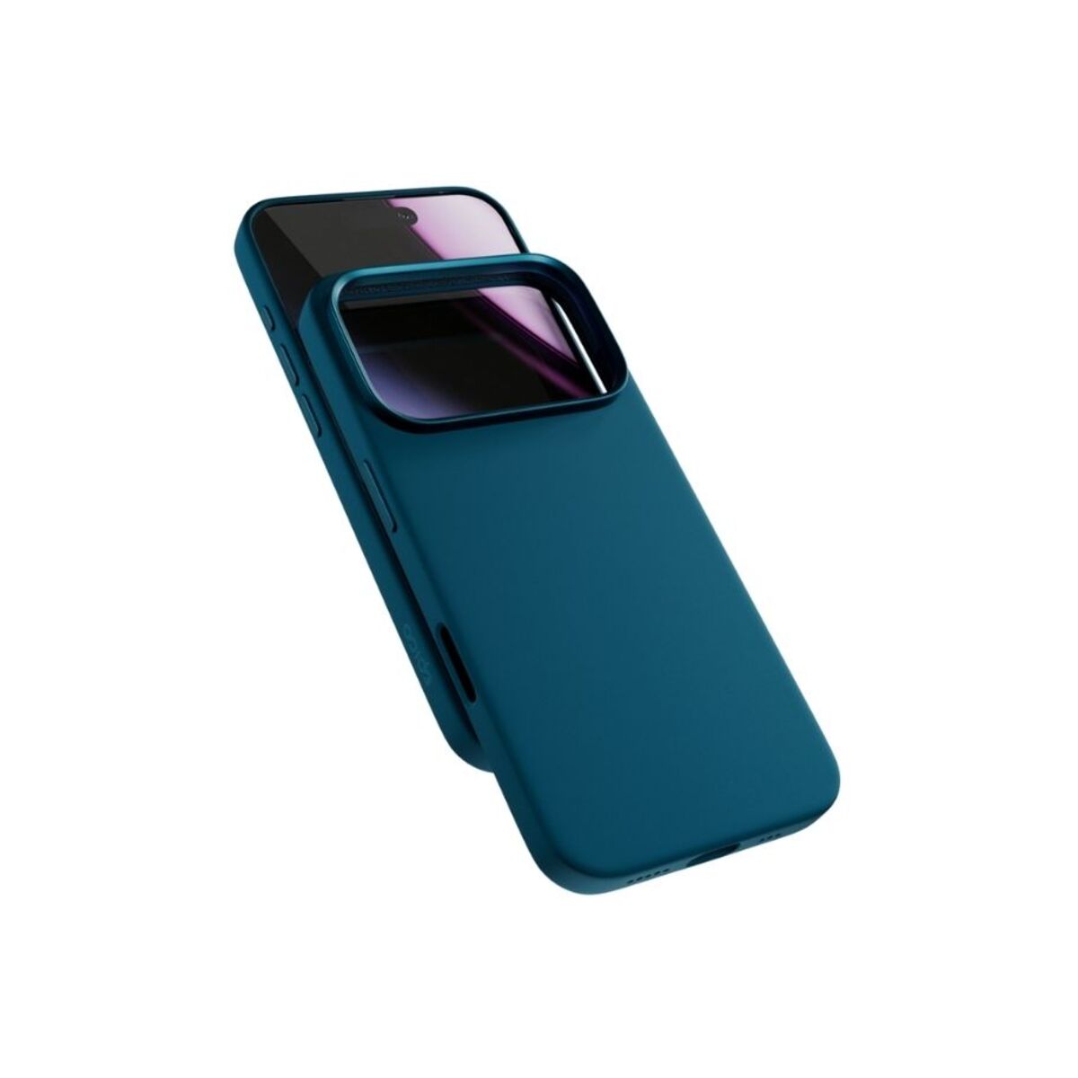 Kryt pro iPhone 17 Pro Max Epico Silicone Pro Mag+ Case - petrolejově modrý - istyle.work