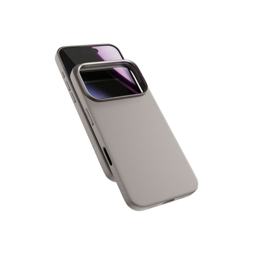 Kryt pro iPhone 17 Pro Max Epico Silicone Pro Mag+ Case - titanový - istyle.work