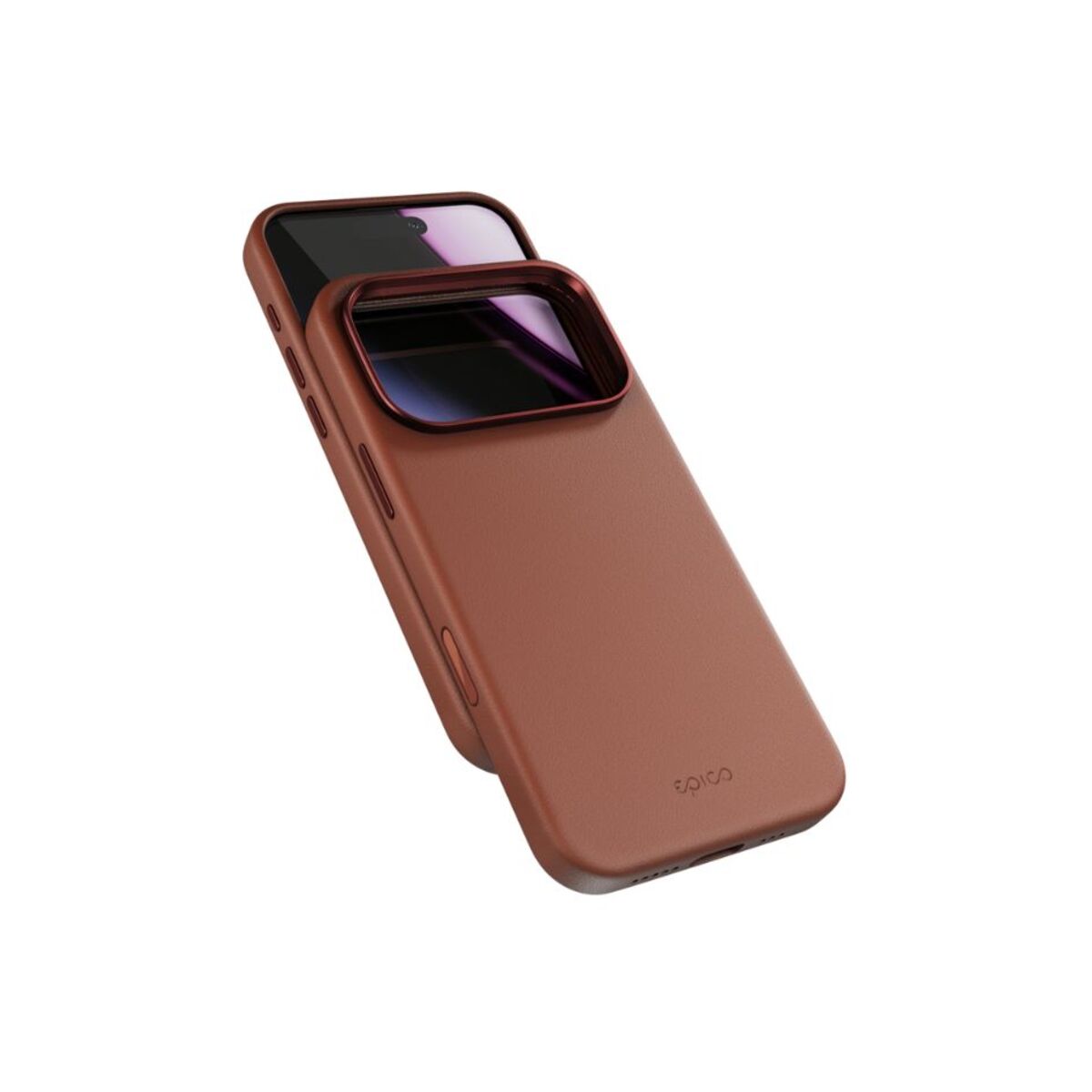 Kryt pro iPhone 17 Pro Max Epico Leather Pro Mag+ Case - hnědý - istyle.work