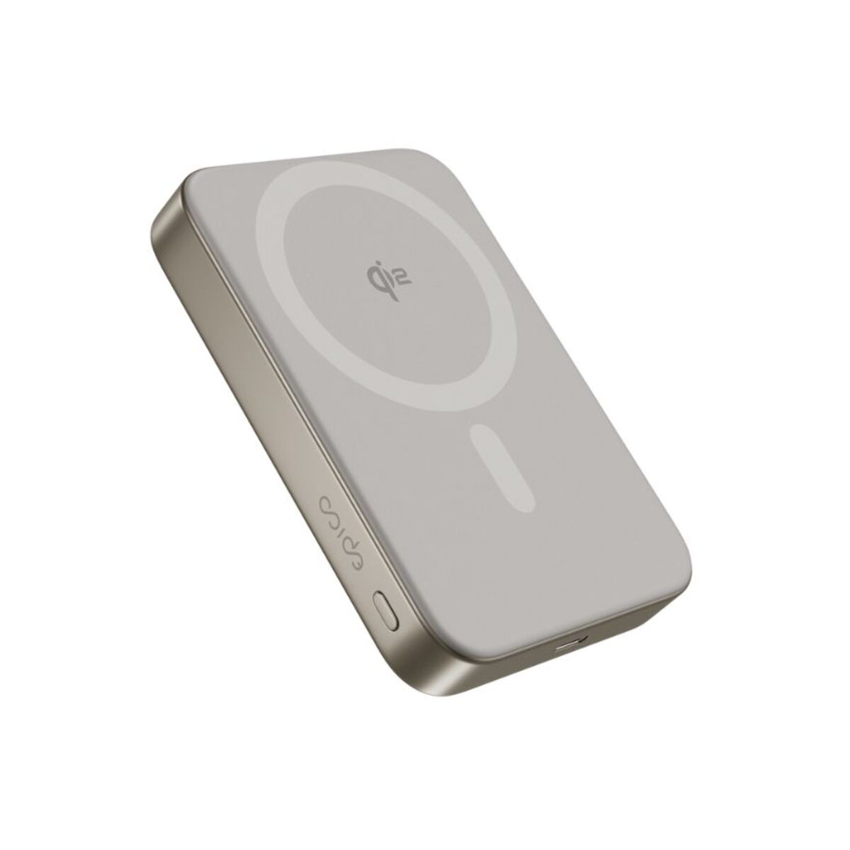 Hliníková bezdrátová powerbanka Epico UltraPack Qi2 10000mAh Mag+ EM71b - titanová - istyle.work