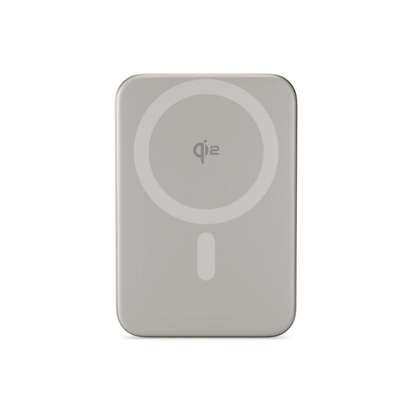Hliníková bezdrátová powerbanka Epico UltraPack Qi2 10000mAh Mag+ EM71b - titanová - istyle.work