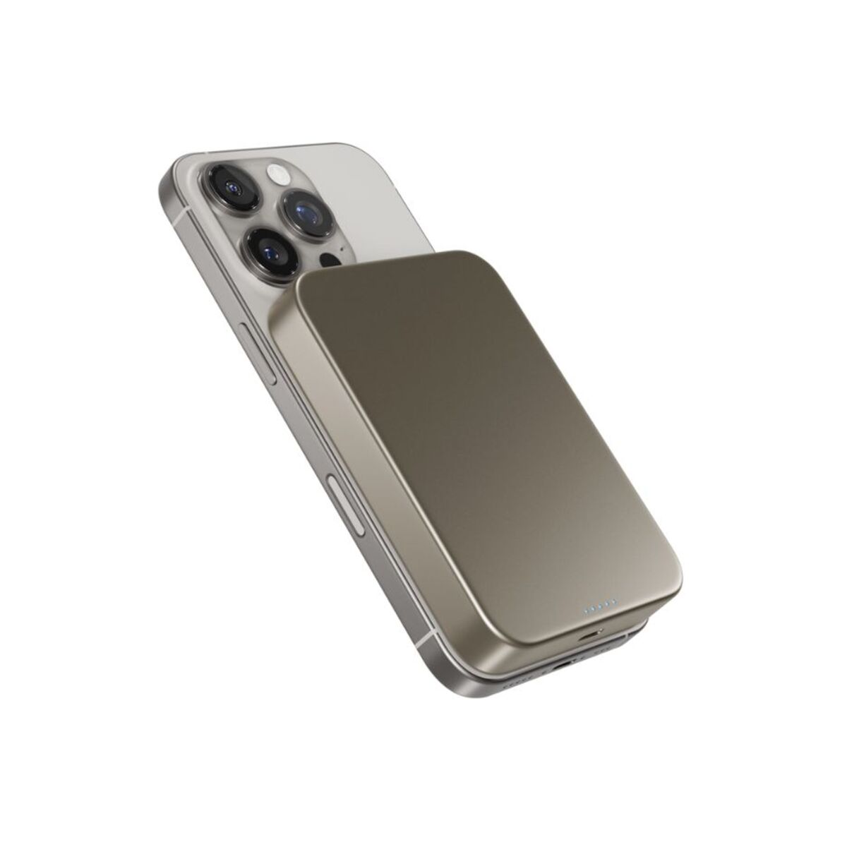 Hliníková bezdrátová powerbanka Epico UltraPack Qi2 10000mAh Mag+ EM71b - titanová - istyle.work