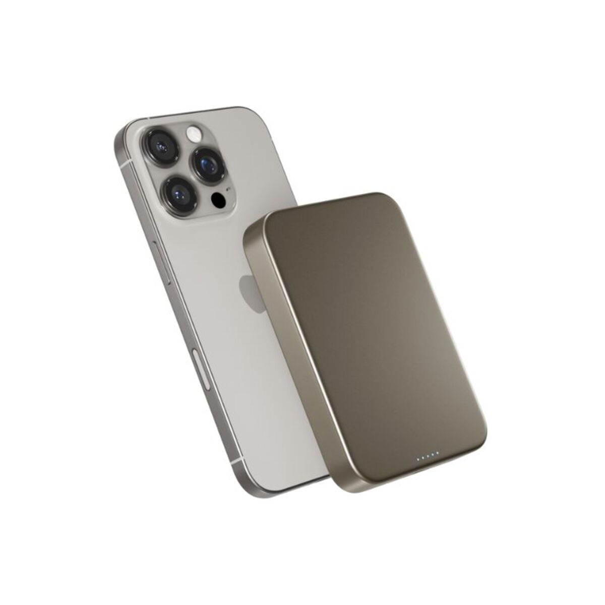 Hliníková bezdrátová powerbanka Epico UltraPack Qi2 10000mAh Mag+ EM71b - titanová - istyle.work