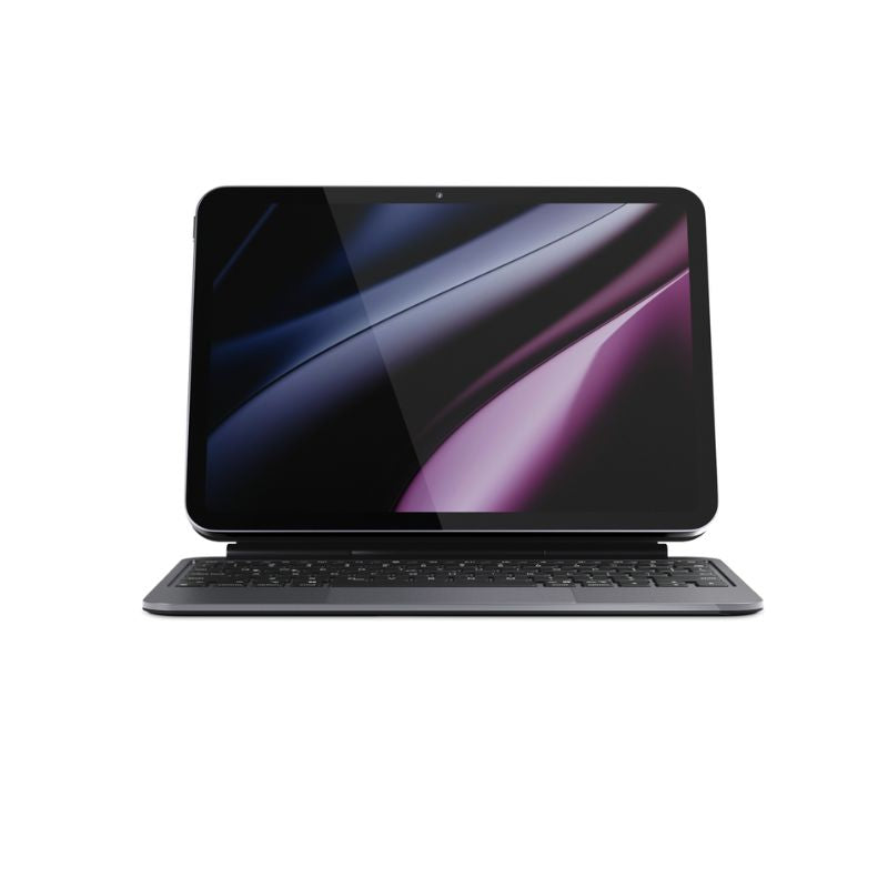 Pouzdro s tenkou hliníkovou klávesnicí pro iPad Pro 12,9″ a iPad Air 13″  Epico UltraBoard EK40 - CZ - vesmírně černé