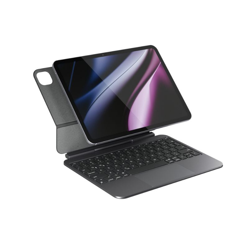 Pouzdro s tenkou hliníkovou klávesnicí pro iPad Pro 11″ a iPad Air 10,9″ Epico UltraBoard EK40 - CZ - vesmírně černé