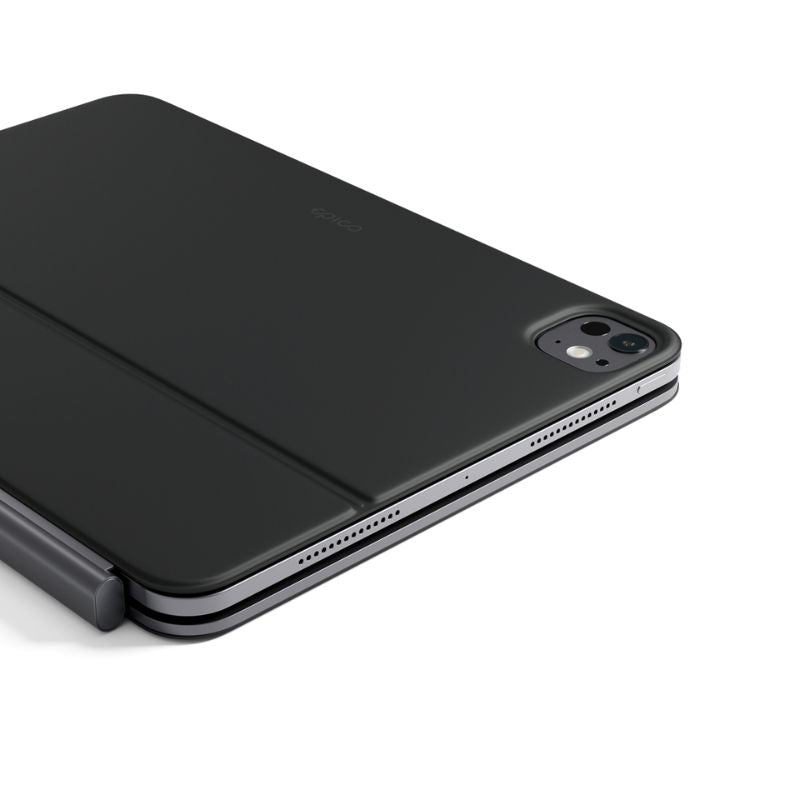 Pouzdro s tenkou hliníkovou klávesnicí pro iPad Pro 11″ a iPad Air 10,9″ Epico UltraBoard EK40 - CZ - vesmírně černé