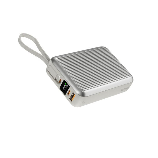 Výkonná powerbanka Epico UltraPack 45W - stříbrná