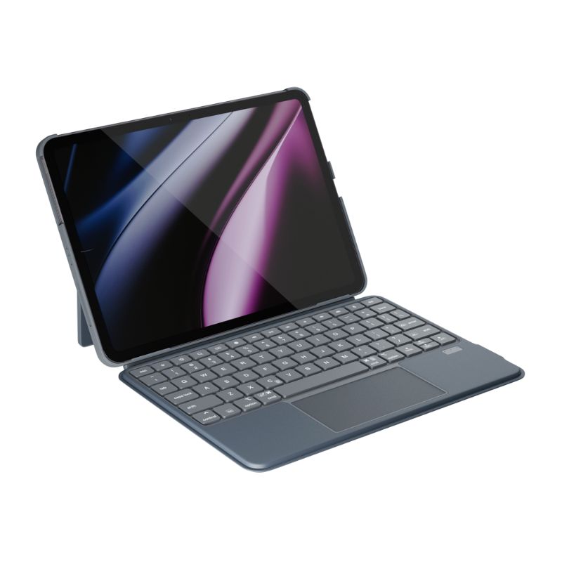 Pouzdro s podsvícenou klávesnicí pro iPad Pro 11″ a iPad Air 11″ Epico UltraBoard EK30 - CZ - šedé