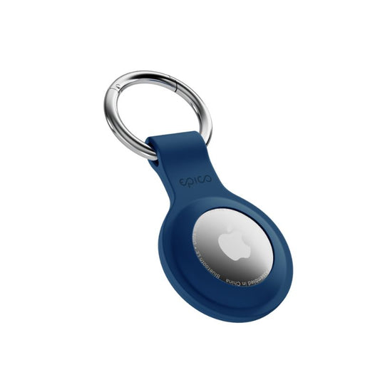 Silikonové pouzdro pro AirTag Epico - tmavě modré