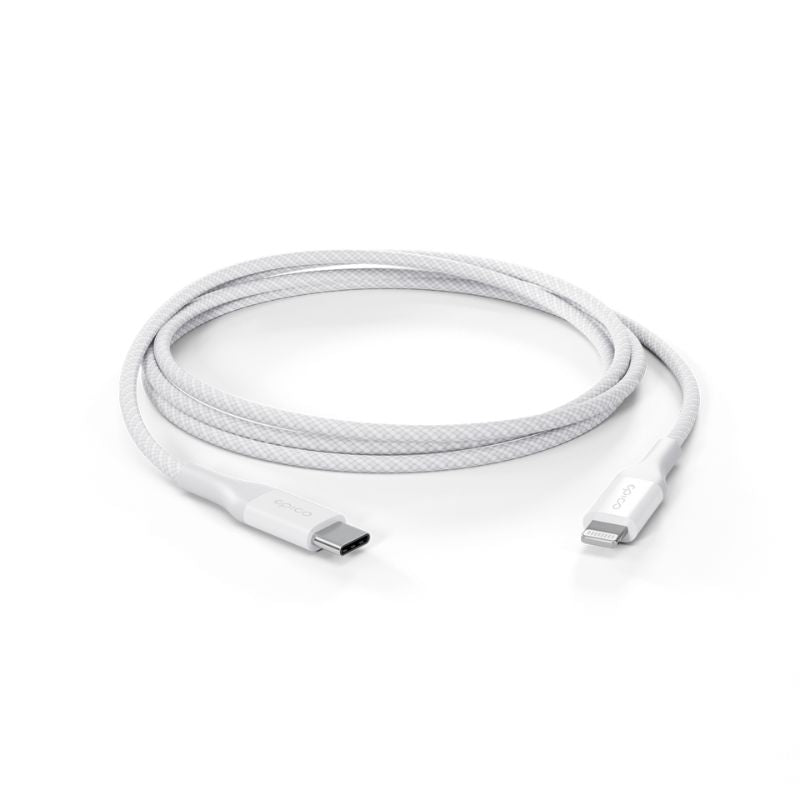 Kabel USB-C na Lightning Epico UltraLink EC42 (1,2 m) - bílý