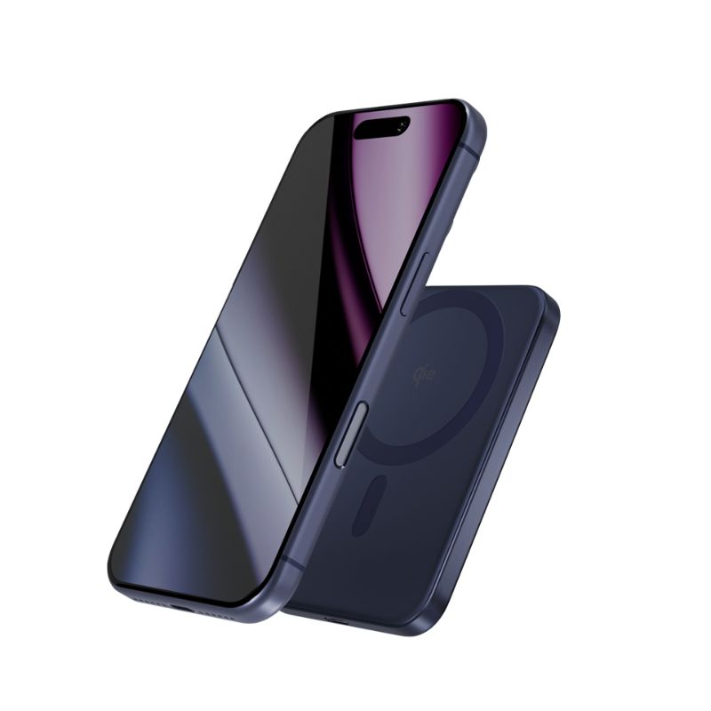 5 000mAh hliníková MagSafe powerbanka Epico UltraPack Qi2 Slim - modrá