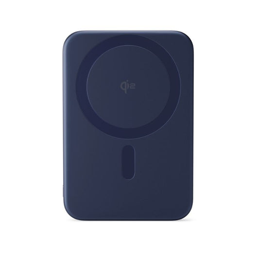 5 000mAh hliníková MagSafe powerbanka Epico UltraPack Qi2 Slim - modrá