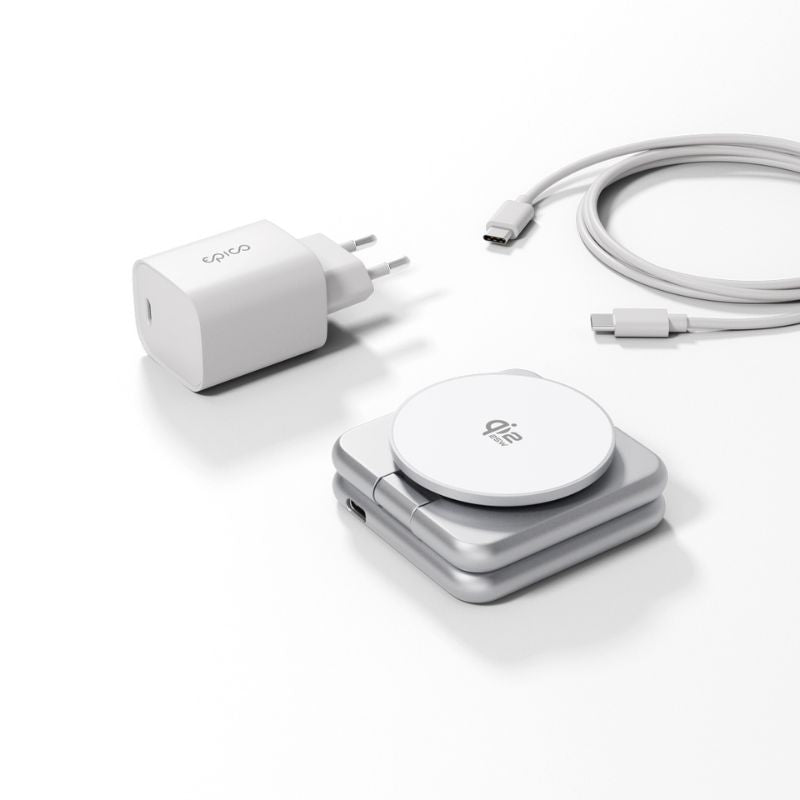 Prémiový skládací stojánek Epico UltraBase Qi2 3v1