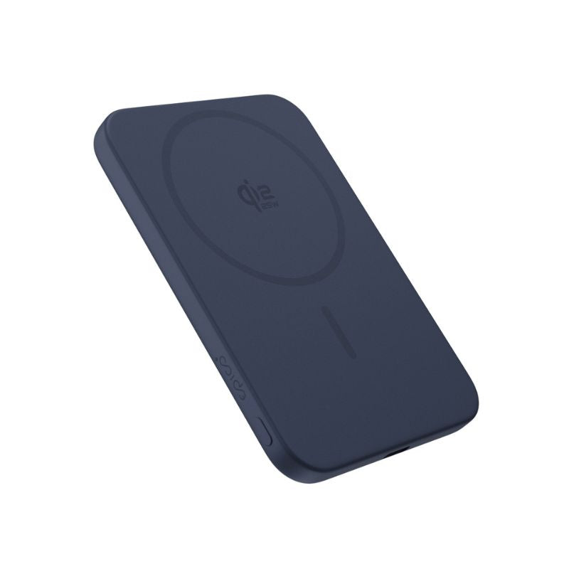 5 000 mAh hliníková MagSafe powerbanka Epico UltraPack Qi2 25W - tmavě modrá