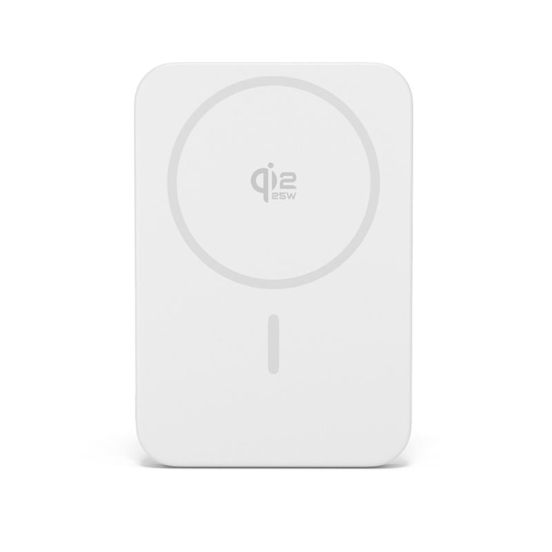 10 000mAh hliníková powerbanka Epico UltraPack Qi2 25W - stříbrná