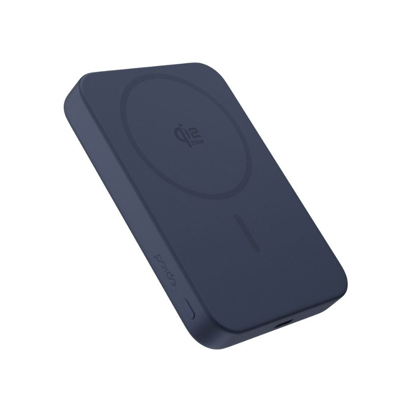 10 000mAh hliníková powerbanka Epico UltraPack Qi2 25W - temně modrá