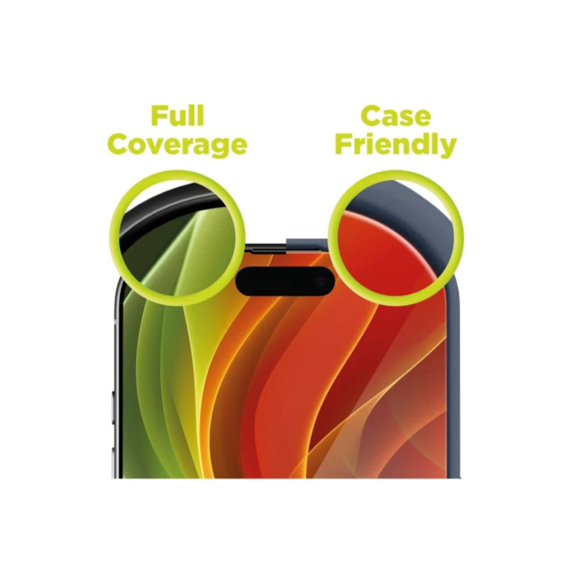 Ochranné sklo pro iPhone 16 Mobile Origin Screen Guard Spare Glass Case Friendly