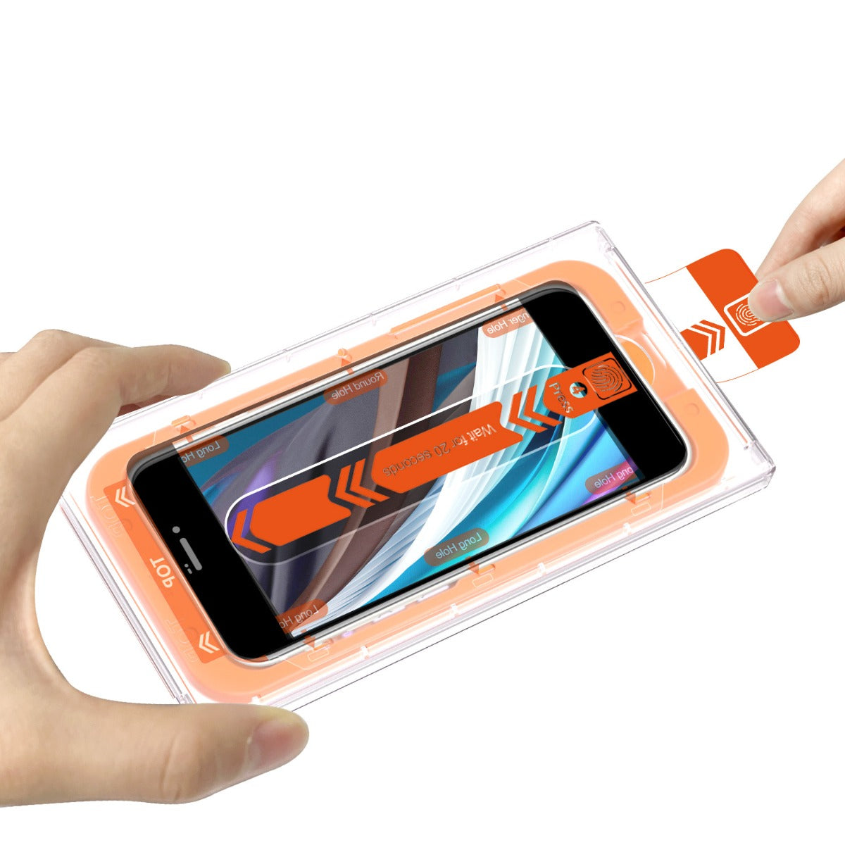 2 kusy ochranného skla pro iPhone 8/7/SE 2022 Mobile Origin Screen Guard - istyle.work