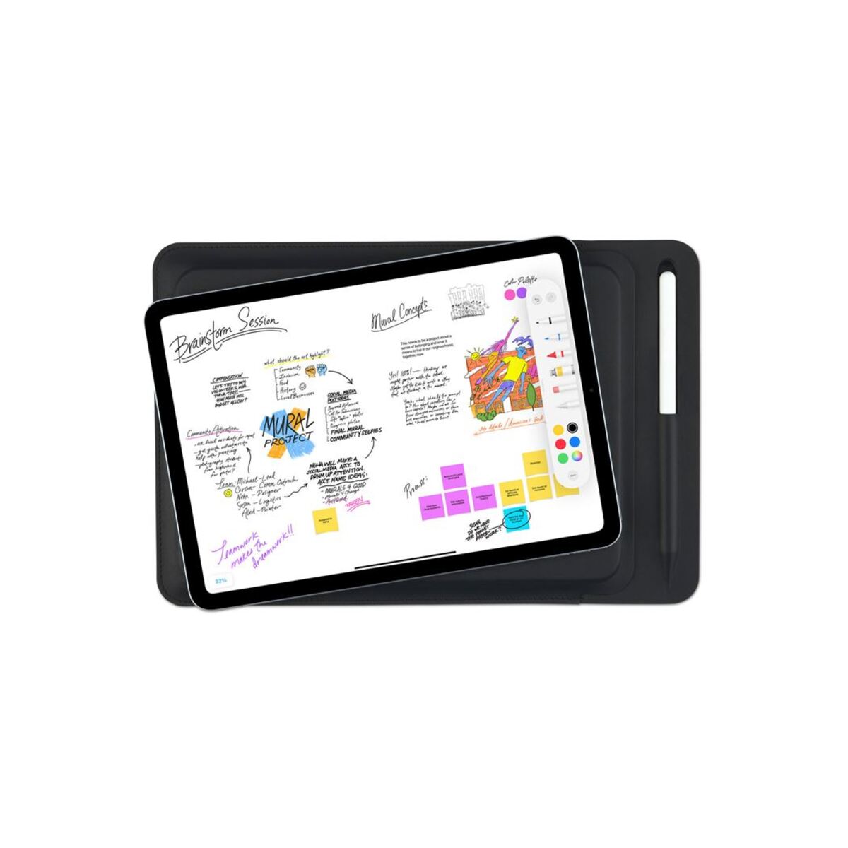 Pouzdro pro iPad 11" Pipetto Ultra Slim Sleeve - černé - istyle.work