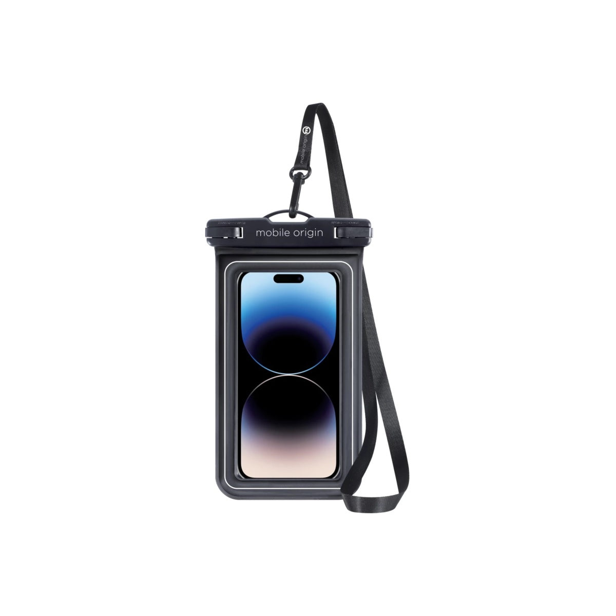 Vodotěsný plovoucí kryt Mobile Origin 6,8" - černý / bílý - istyle.work